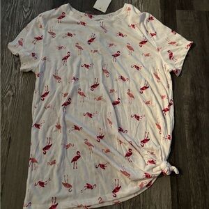 Cold Crush White and Pink Graphic Tee